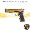 Browning GPDA 9 Schreckschusspistole 9 mm P.A.K. Gold 24 Karat-Vergoldet