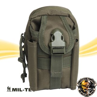 Koppeltasche - Taktische Molle Commando Funkgerättasche oliv - Pouch für Airsoft & Paintball